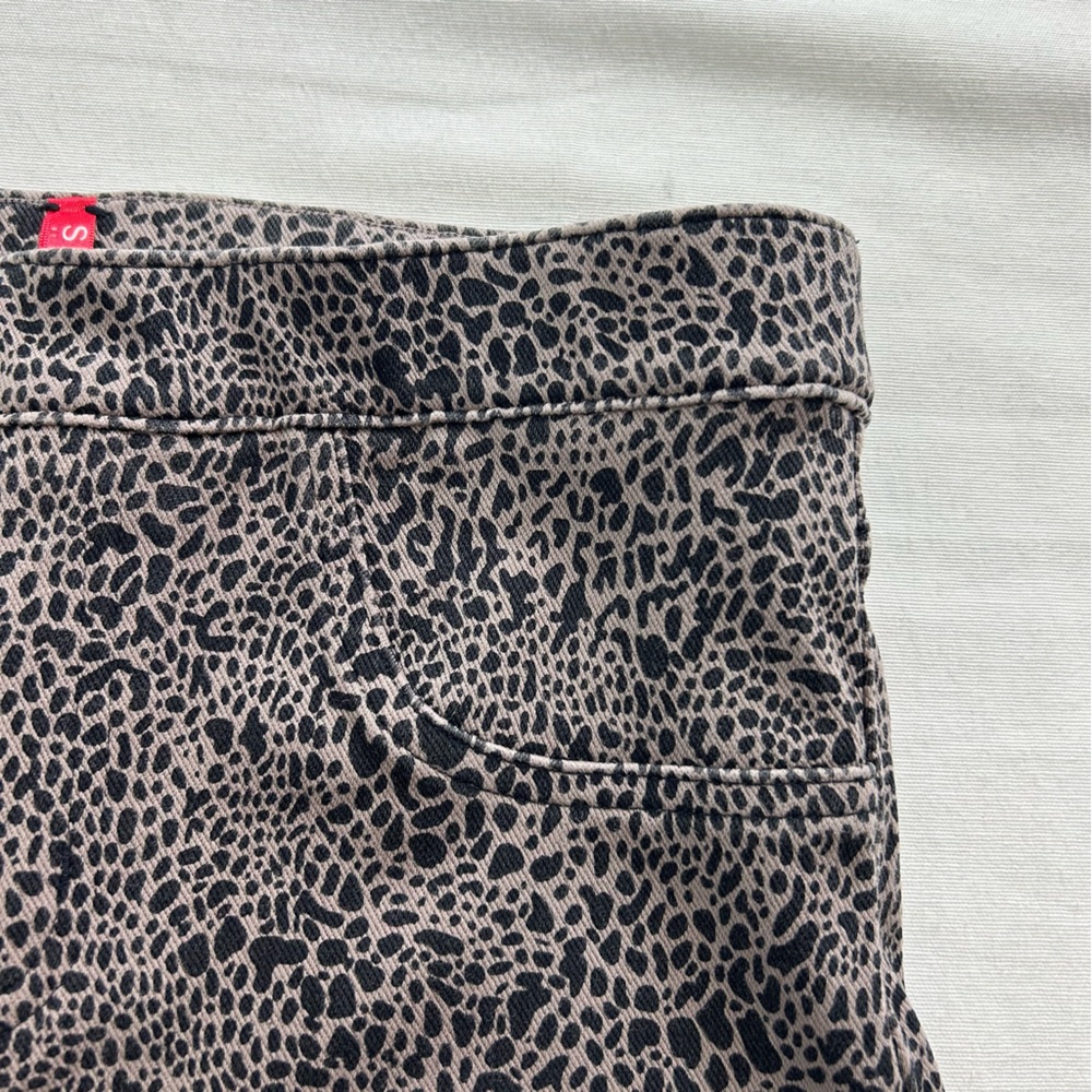 Women’s‎ Spanx Jean-ish Ankle Leggings in Desert Dot Size Medium Animal Print - Picture 13 of 16